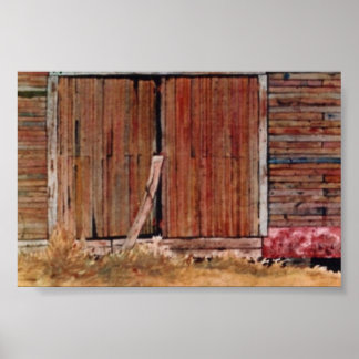 Landschaftspatch Poster