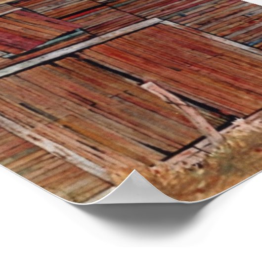 Landschaftspatch Poster (Ecke)