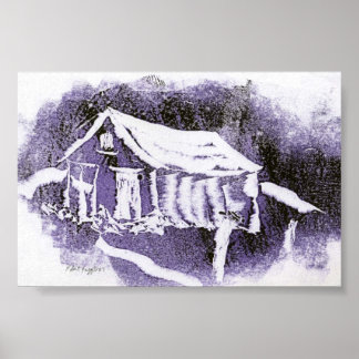 Landschaftspatch Poster