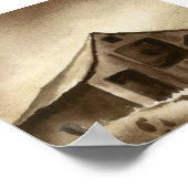 Landschaftspatch Poster (Ecke)
