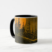 Landschaftspferde oder Erntemond Tasse (Vorderseite Links)