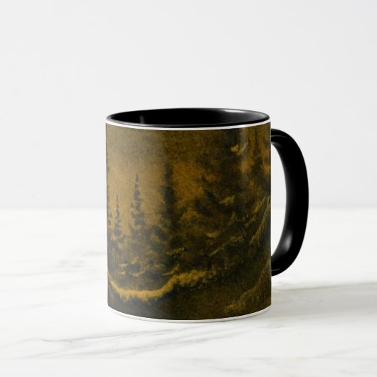 Landschaftspferde oder Erntemond Tasse (VorderseiteRechts)