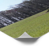Landschaftspflege Foto Poster (Ecke)