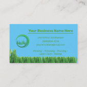 Landschaftspflege Instandhaltung von Laichen Pfleg Visitenkarte (Vorderseite)