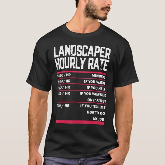 Landschaftspflege Rasenmäher für Landschaftsschutz T-Shirt (Vorderseite)