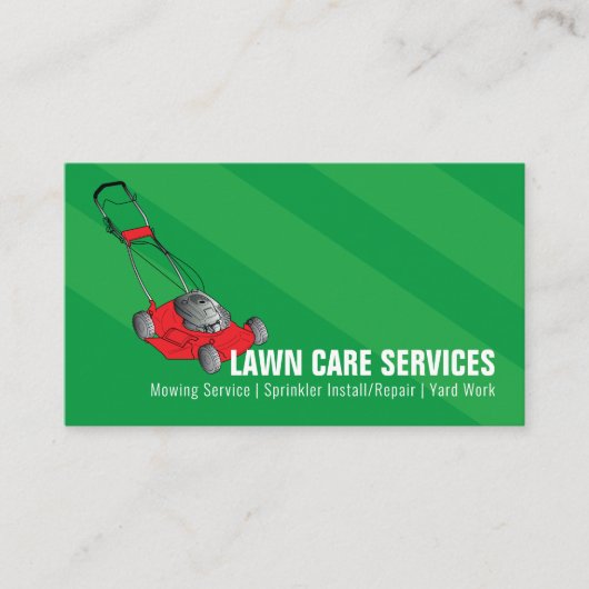 Landschaftspflege Visitenkarte (Vorderseite)