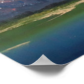 Landschaftsposter Poster (Ecke)