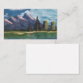 Landschaftsposter Visitenkarte (Vorne/Hinten)