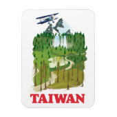 Landschaftspposter Taiwan Magnet (Vertikal)