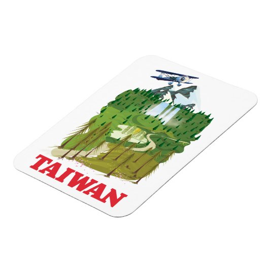 Landschaftspposter Taiwan Magnet (Linke Seite)