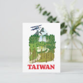 Landschaftspposter Taiwan Postkarte (Stehend Vorderseite)
