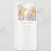 Landschaftsprogramm "Rustikale Pastelle Herbst Her Einladung (Rückseite)