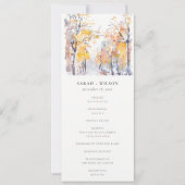 Landschaftsprogramm "Rustikale Pastelle Herbst Her Einladung (Vorderseite)