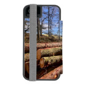 Landschaftsprotokolle.. Incipio iPhone Geldbeutel-Hülle (Folio Rückseite)