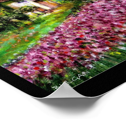 LANDSCHAFTSSAMMLUNG / Flora und Felder Poster (Ecke)