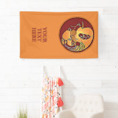 Landschaftsschaltfläche - Kokopelli Mondfeder 1 Banner (Insitu)