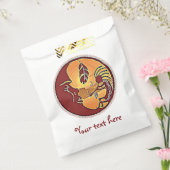 Landschaftsschaltfläche - Kokopelli Mondfeder 1 Geschenktütchen (Versiegelt)