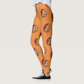 Landschaftsschaltfläche - Kokopelli Mondfeder 1 Leggings (Links)