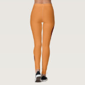Landschaftsschaltfläche - Kokopelli Mondfeder 1 Leggings (Rückseite)