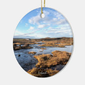 Landschaftsschmuck Keramik Ornament (Links)