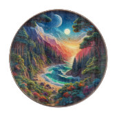 Landschaftsschnitt / Seascape / Skyscape Schneidebrett (Vorderseite)