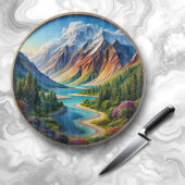 Landschaftsschnitt / Seascape / Skyscape Schneidebrett