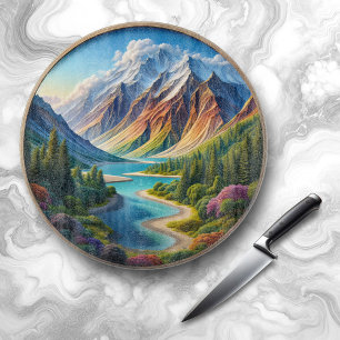 Landschaftsschnitt / Seascape / Skyscape Schneidebrett