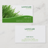 Landschaftsschutz für Grasflächen Visitenkarte (Vorne/Hinten)