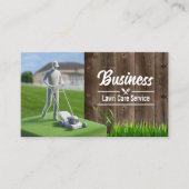 Landschaftsschutz und Wäscheservice Moderne Modern Visitenkarte (Vorderseite)