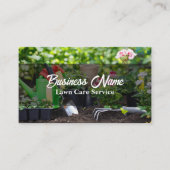 Landschaftsschutzdienst für grünes Foto Visitenkarte (Vorderseite)