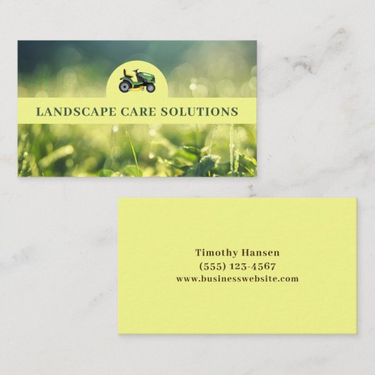 Landschaftsschutzdienst Visitenkarte (Vorne/Hinten)