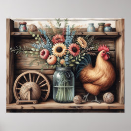 Landschaftsschutzgebiet Holz 4 Poster