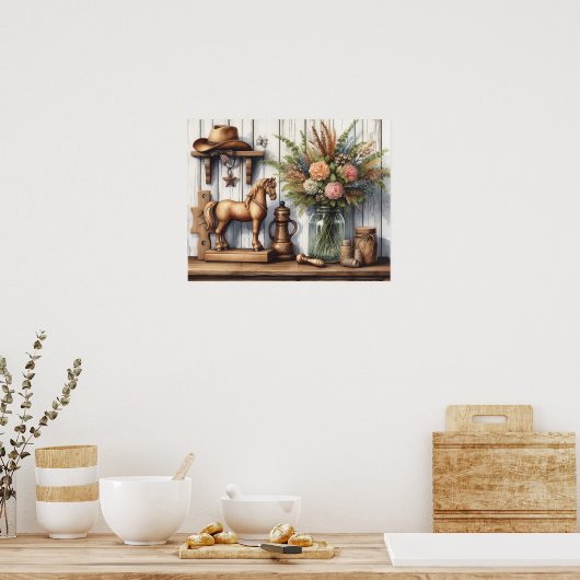 Landschaftsschutzgebiet Holz 8 Poster (Küche)