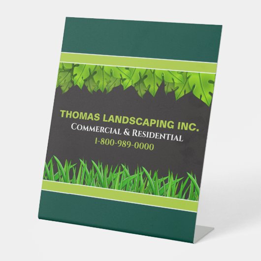 Landschaftsschutzschild für Ihren Arbeitswagen Sockelschild (Vorderseite)