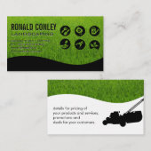 Landschaftsschutzwerkzeuge | Gras Visitenkarte (Vorne/Hinten)