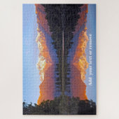 Landschaftssee Matheson, Berg Cook, Puzzle (Vertikal)