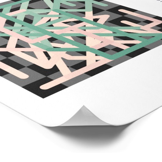 Landschaftsspezifisches Schachvisualisierungspaket Poster (Ecke)