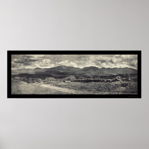 Landschaftssteinwand-Foto 1915 Poster