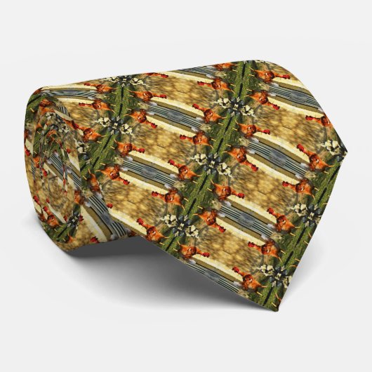 Landschaftsstil Krawatte (Gerollt)