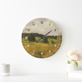 Landschaftsstudie Große Wanduhr (Zuhause)