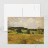 Landschaftsstudie Postkarte (Vorne/Hinten)