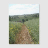 Landschaftsszene Englisch Foto Art Magnetkarte (Vorderseite)