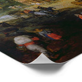 Landschaftsszene Poster (Ecke)