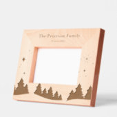 Landschaftsszenen Wintergravur Geätzte Rahmen (Links)