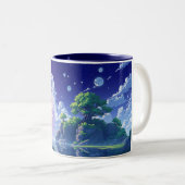 Landschaftstil Zweifarbige Tasse (VorderseiteRechts)