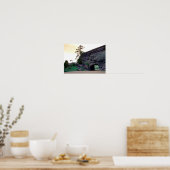 Landschaftstunnel Poster (Küche)