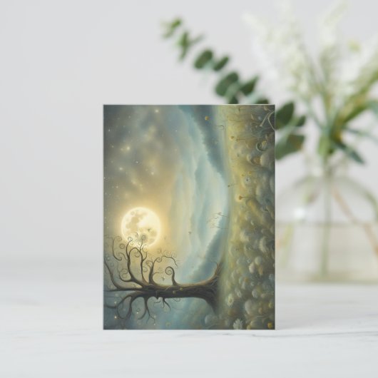 Landschaftsverfall Postkarte (Stehend Vorderseite)