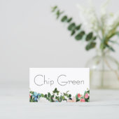 LandschaftsVisitenkarte Visitenkarte (Stehend Vorderseite)