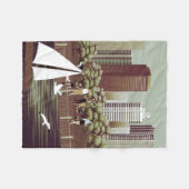 Landschaftsvlies Fleecedecke (Vorderseite (Horizontal))