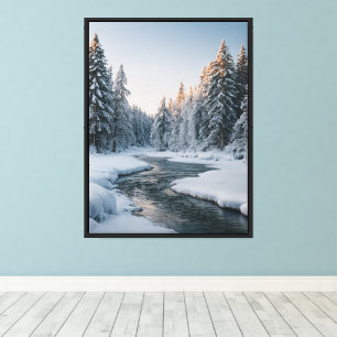 Landschaftswandkunst – dramatischer Küstennatur-De Leinwanddruck